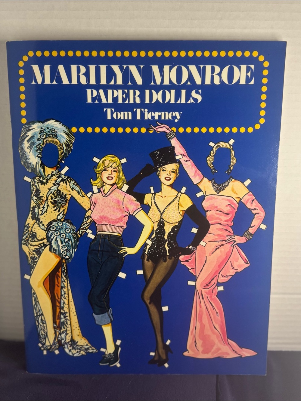 Vintage 1979 Marilyn Monroe Paper Dolls Tom Tierney